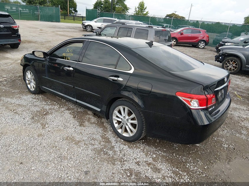 Vin: jthbk1eg8a2368641, lot: 46179412, lexus es 350 20103