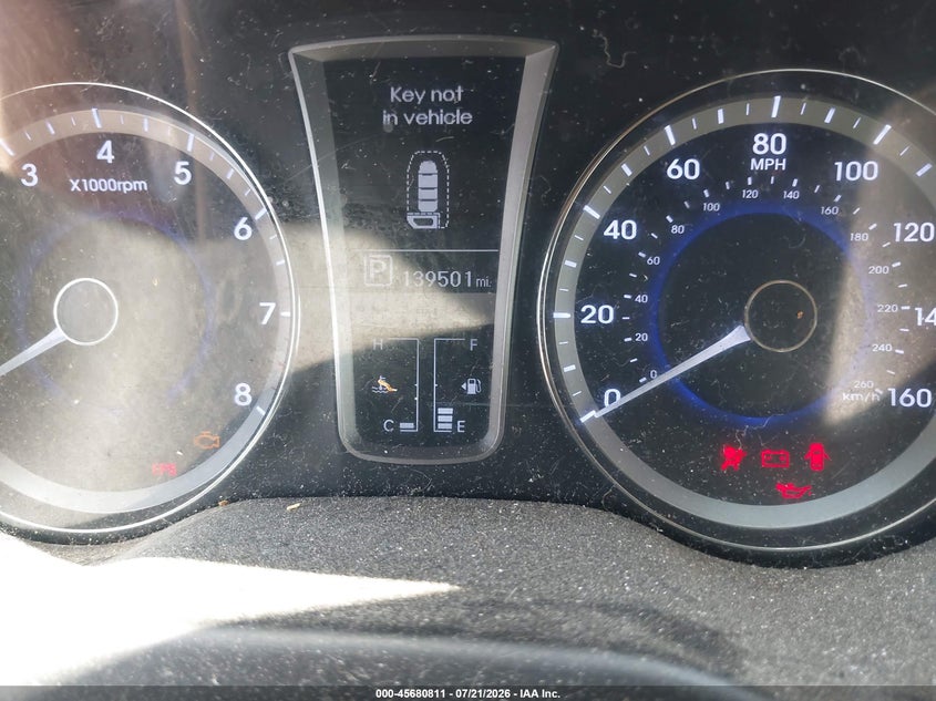 2012 Hyundai Azera VIN: KMHFG4JG2CA172212 Lot: 45680811