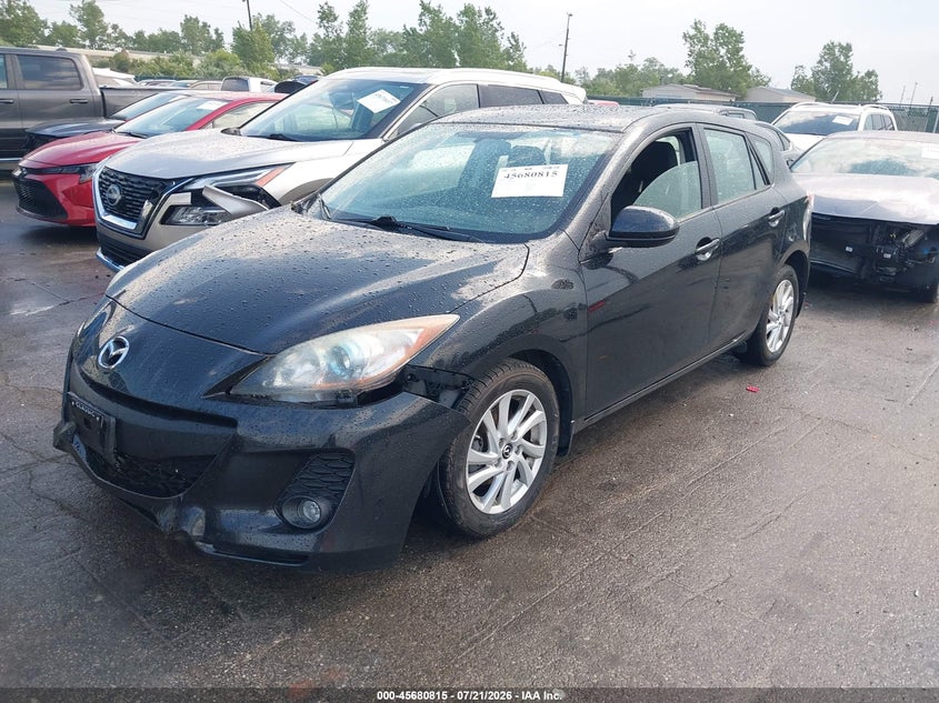 Vin: jm1bl1l72d1791114, lot: 46179424, mazda mazda3 i touring 20132