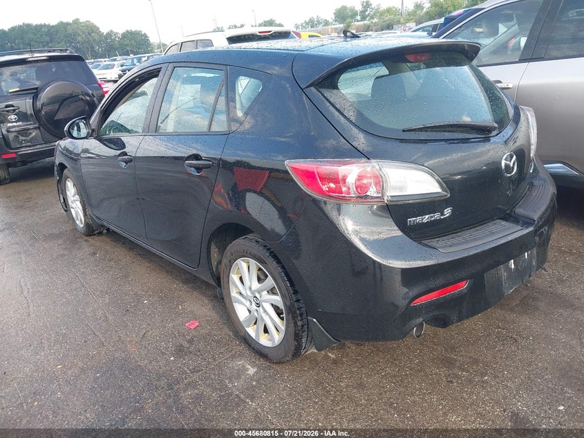 Vin: jm1bl1l72d1791114, lot: 46179424, mazda mazda3 i touring 20133
