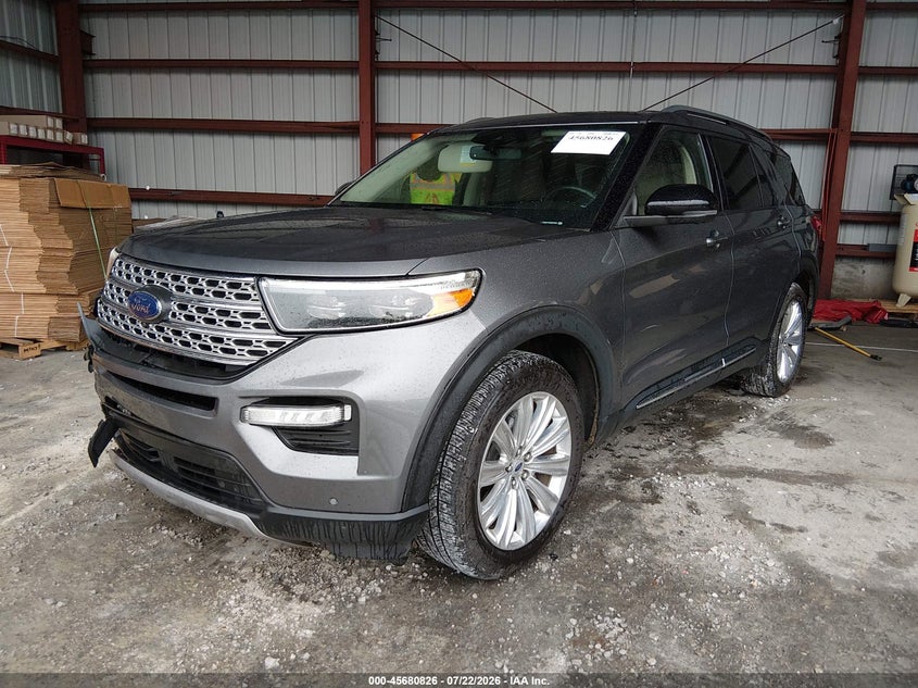 Vin: 1fm5k7fw6nna09909, lot: 46179435, ford explorer limited 20222