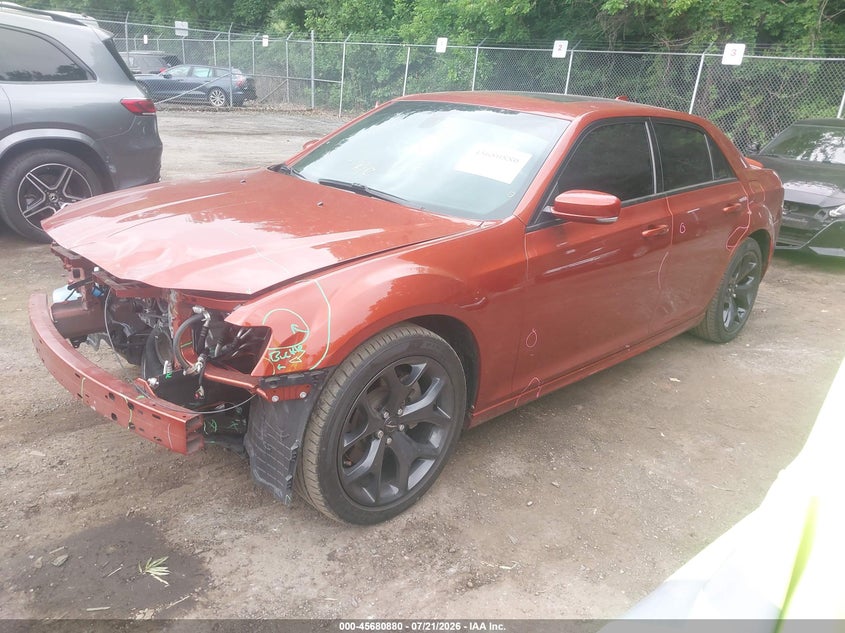 Vin: 2c3ccabt9mh592263, lot: 46179489, chrysler 300 300s 20212