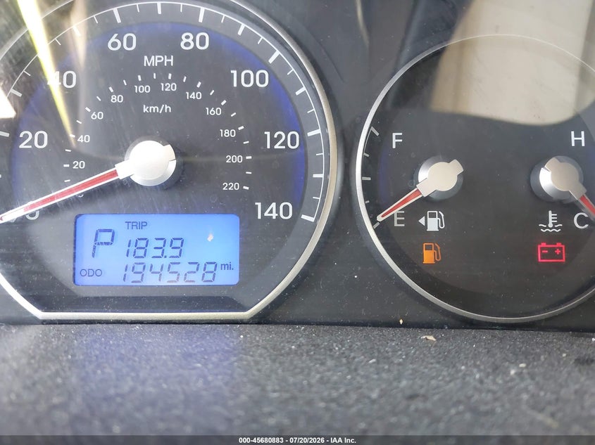 2012 Hyundai Santa Fe Limited V6 VIN: 5XYZKDAG6CG135972 Lot: 45680883