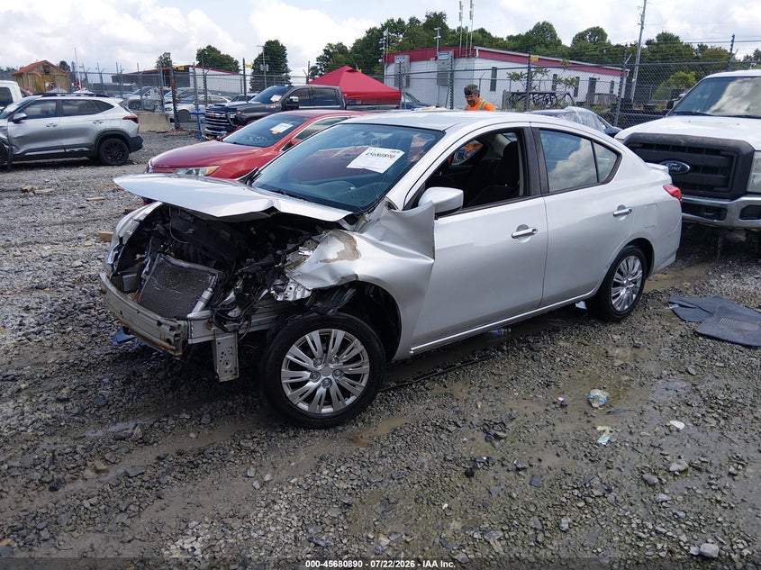 Vin: 3n1cn7ap7jl850055, lot: 46179498, nissan versa 1.6 sv 20182