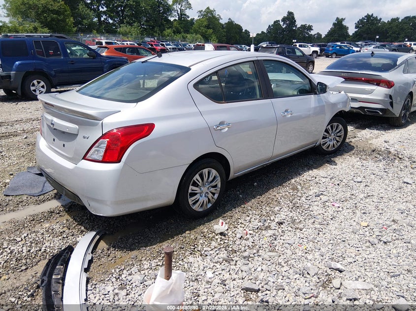 Vin: 3n1cn7ap7jl850055, lot: 46179498, nissan versa 1.6 sv 20184