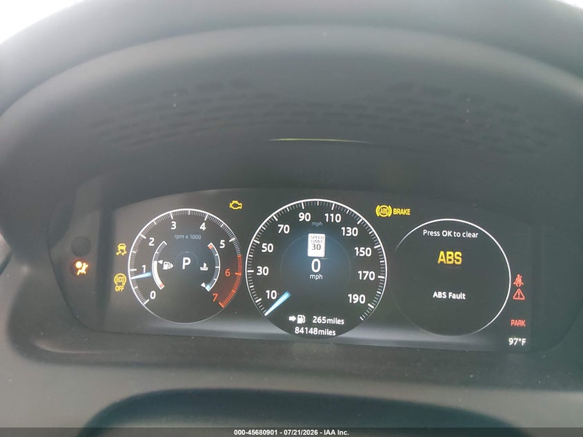 2016 JAGUAR XJ auction photo 7