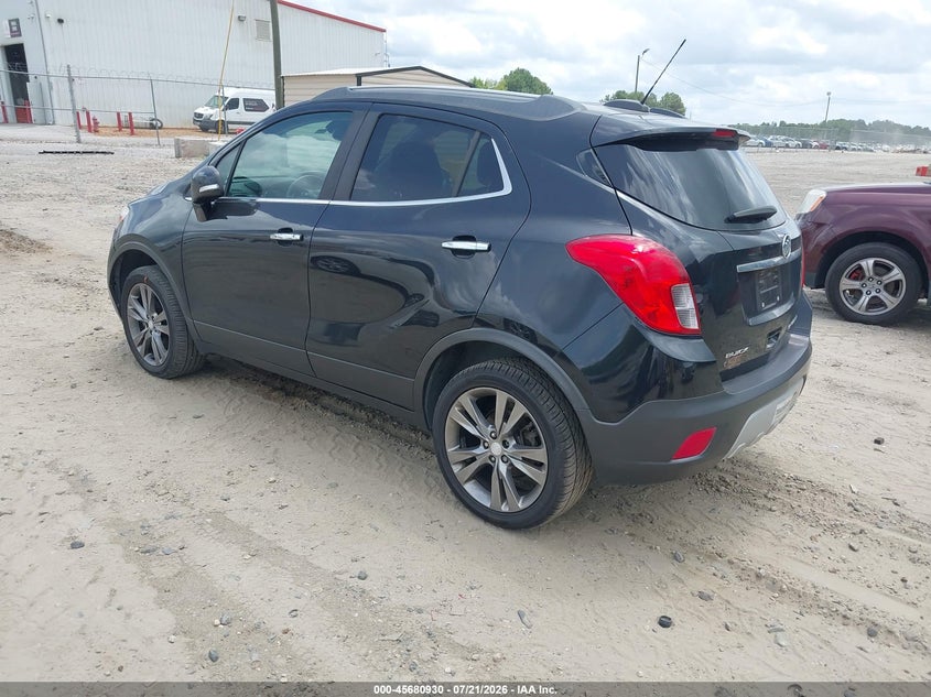 Vin: kl4cjasb5gb720756, lot: 46179539, buick encore 20163