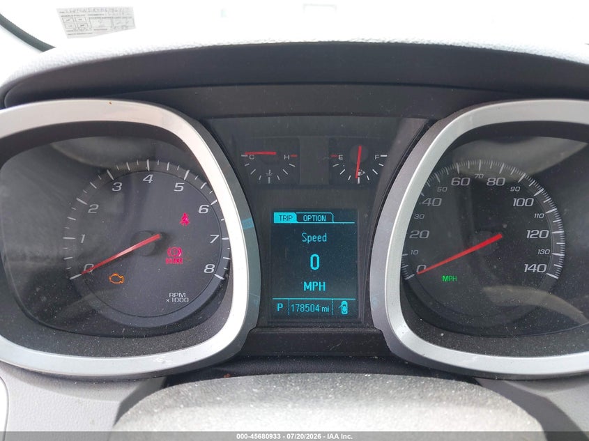 2013 Chevrolet Equinox Lt VIN: 2GNFLNEK3D6386717 Lot: 45680933