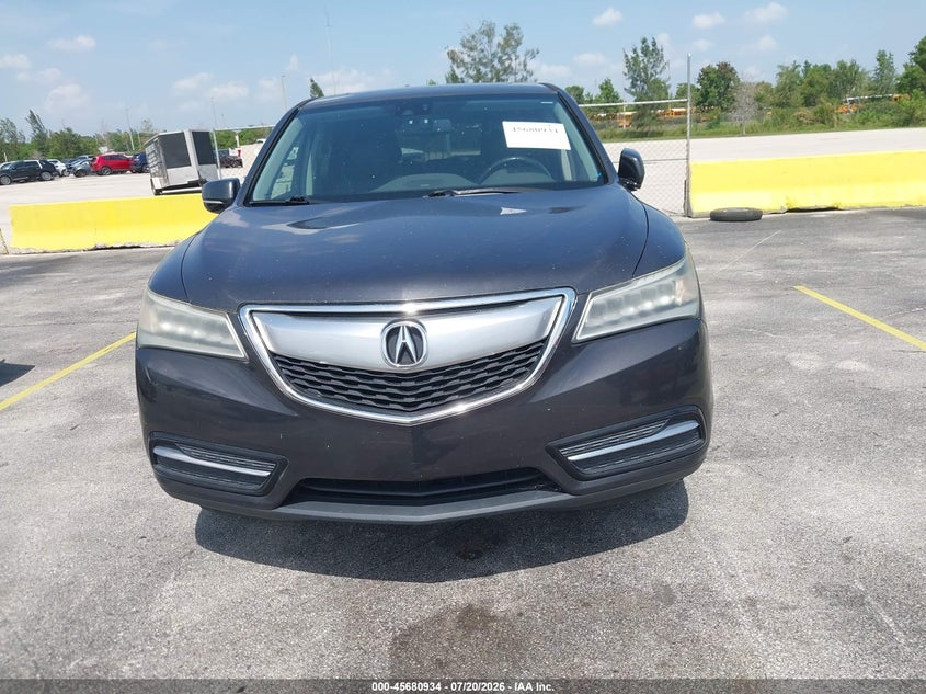 2014 Acura Mdx Technology Package VIN: 5FRYD4H41EB034803 Lot: 45680934
