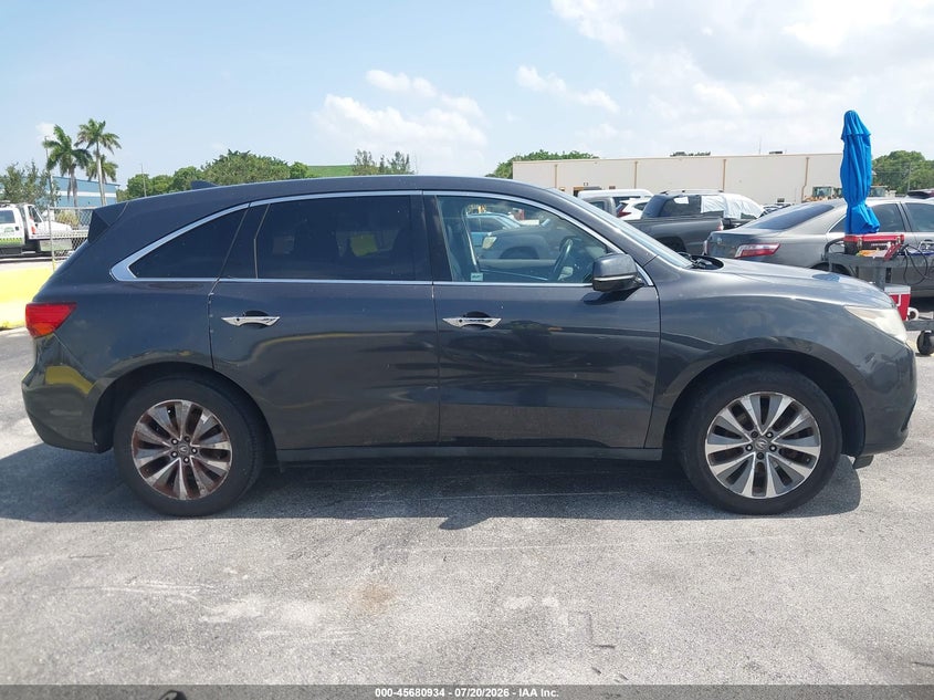 2014 Acura Mdx Technology Package VIN: 5FRYD4H41EB034803 Lot: 45680934
