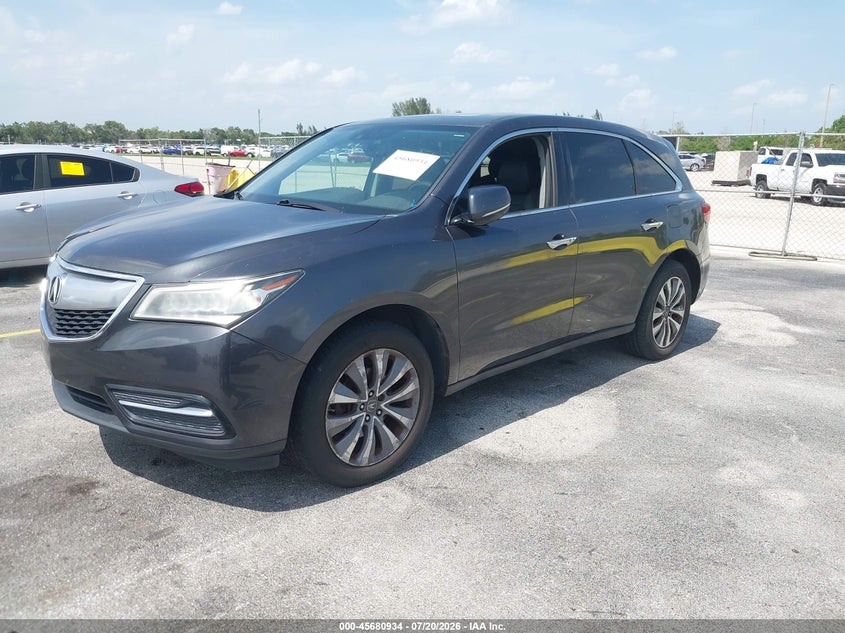 5FRYD4H41EB034803 2014 Acura Mdx Technology Package photo 1