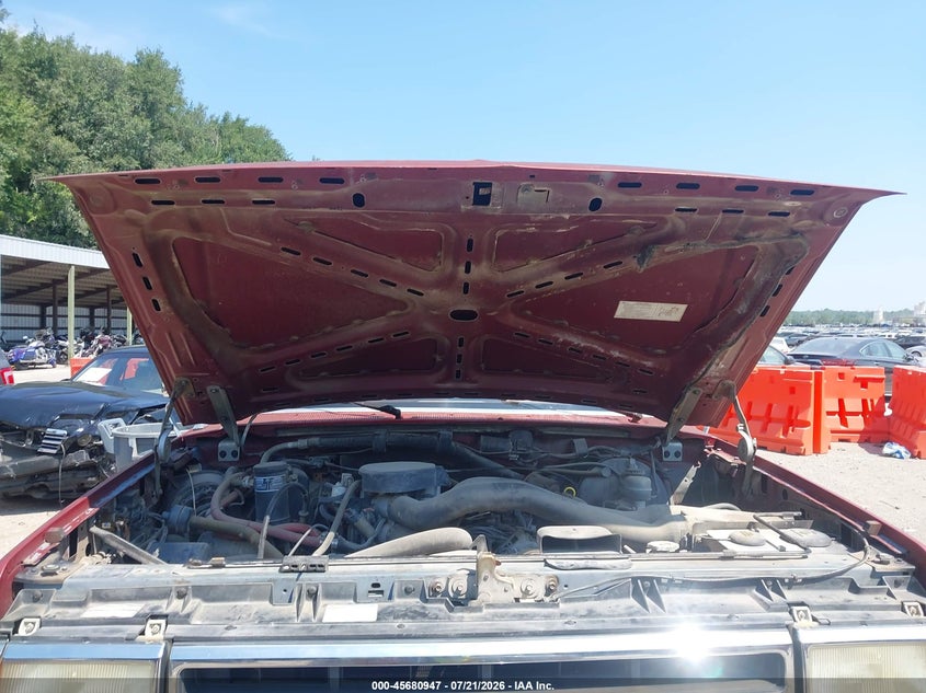 1991 Ford F150 VIN: 1FTEX15H9MKA96212 Lot: 45680947