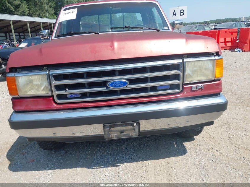 1991 Ford F150 VIN: 1FTEX15H9MKA96212 Lot: 45680947