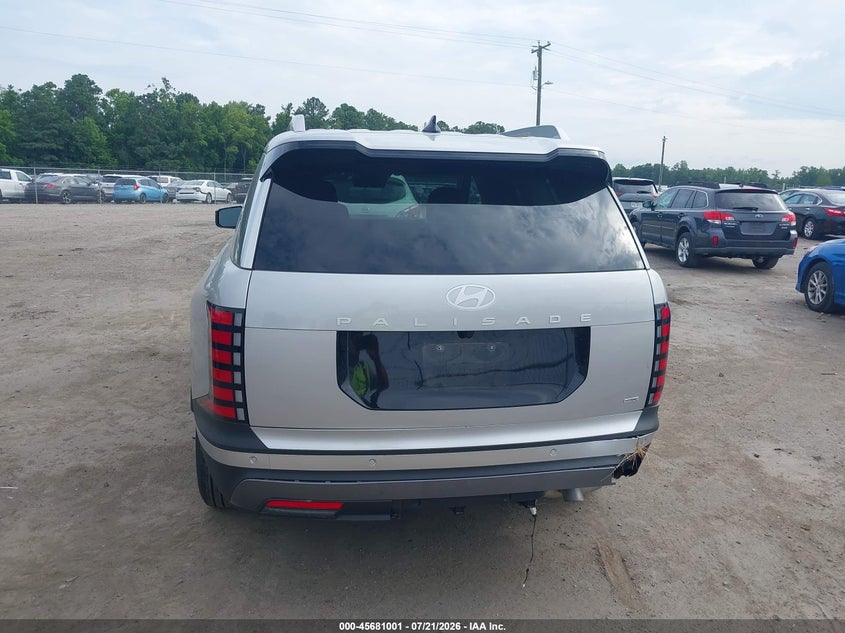 2026 Hyundai Palisade Sel 7P VIN: KM8RLES26TU085350 Lot: 45681001