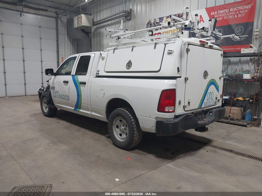 Vin: 1c6rr7ft6hs753529, lot: 46179614, ram 1500 tradesman  4x4 6'4 box 20173