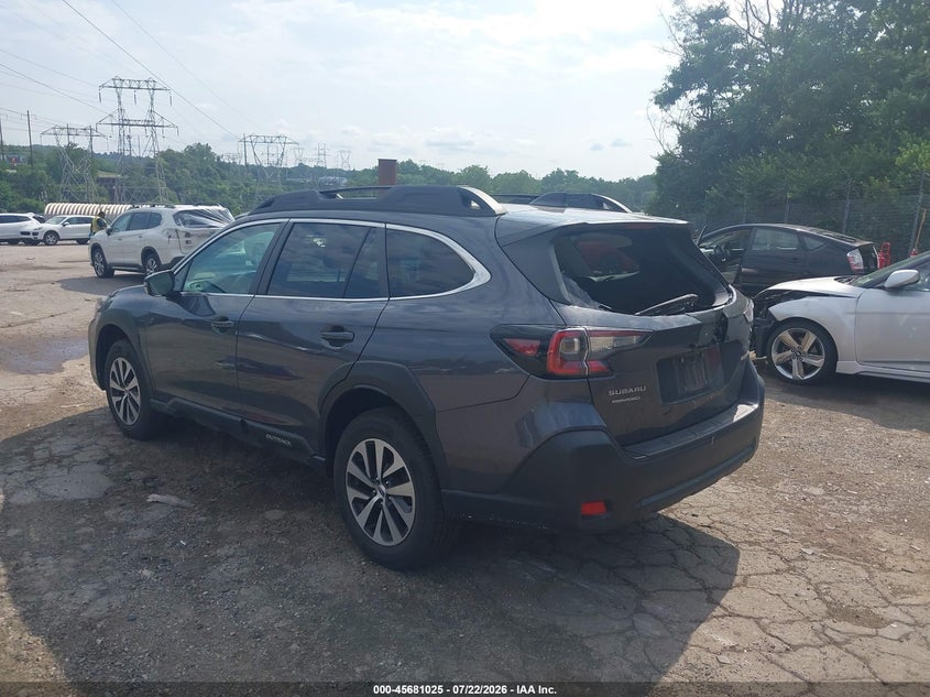 Vin: 4s4btafc1r3224571, lot: 46179634, subaru outback premium 20243