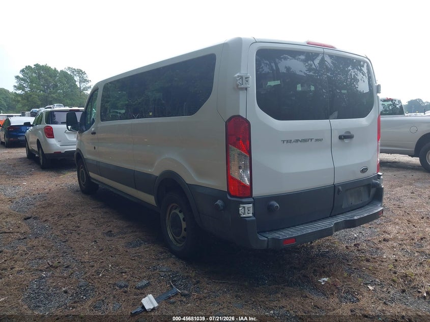 Vin: 1fbzx2zm6jkb52900, lot: 46179648, ford transit-350 xl 20183