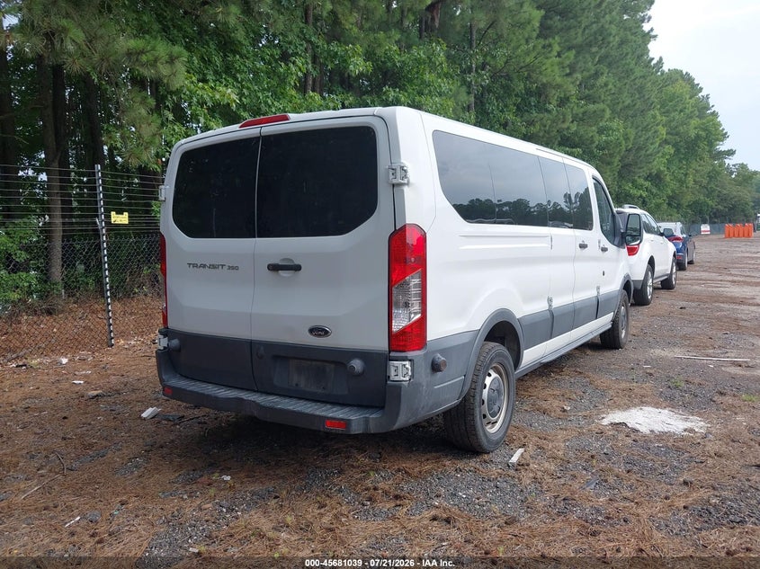 Vin: 1fbzx2zm6jkb52900, lot: 46179648, ford transit-350 xl 20184
