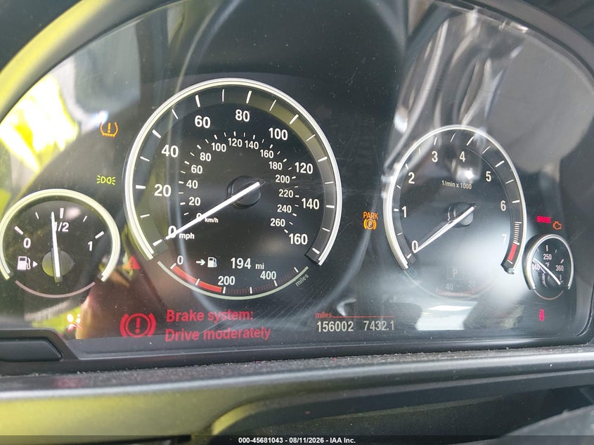 BMW 535I 2015 VIN WBA5B3C58FD543927