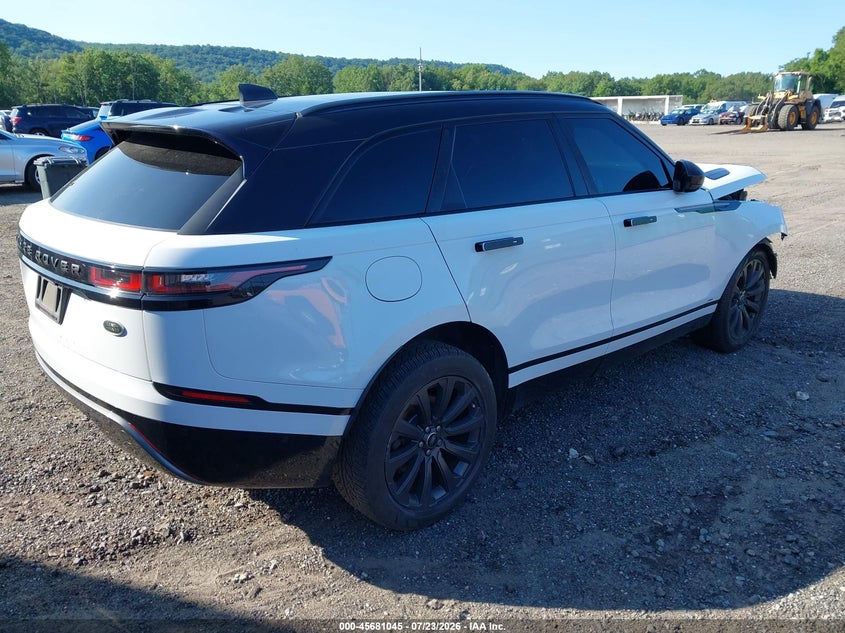 Vin: salyl2ex0ka795438, lot: 46179654, land rover range rover velar p250 r-dynamic se 20194