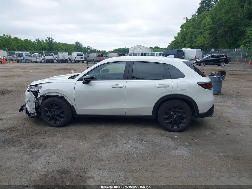 2024 Honda Hr-V Awd Sport/Awd Sport W/O Bsi VIN: 3CZRZ2H56RM777392 Lot: 45681059
