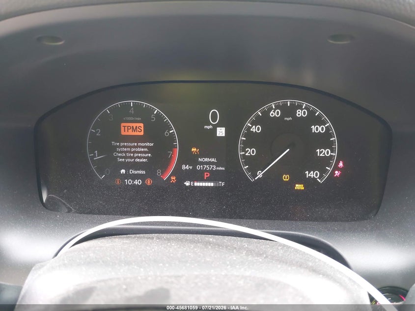 2024 Honda Hr-V Awd Sport/Awd Sport W/O Bsi VIN: 3CZRZ2H56RM777392 Lot: 45681059