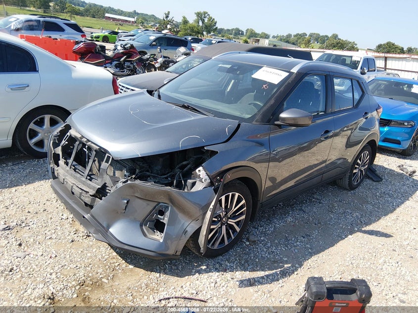 Vin: 3n1cp5cvxml495476, lot: 46179695, nissan kicks sv xtronic cvt 20212