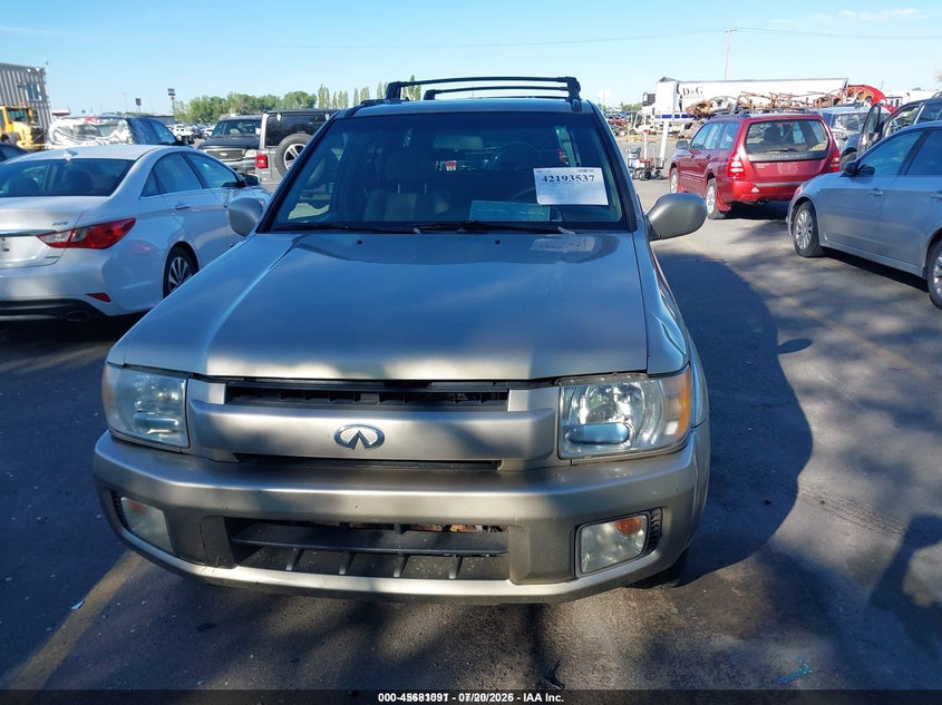 2002 Infiniti Qx4 Luxury VIN: JNRDR09Y52W262077 Lot: 45681091