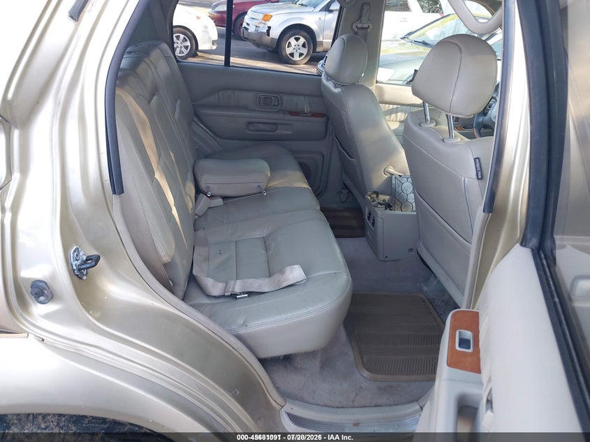 2002 Infiniti Qx4 Luxury VIN: JNRDR09Y52W262077 Lot: 45681091