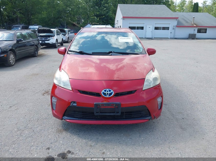 2012 Toyota Prius Four VIN: JTDKN3DU9C1559604 Lot: 45681096