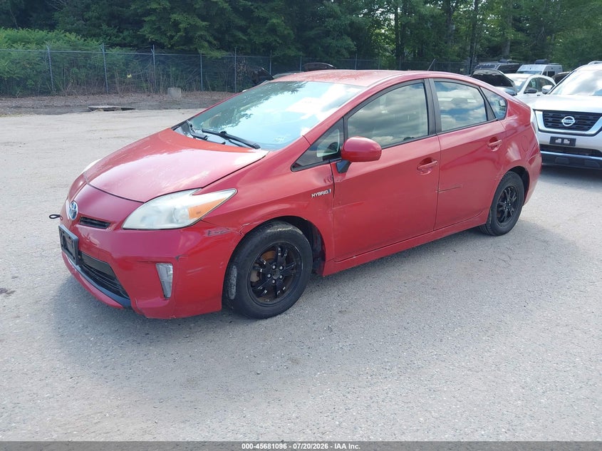 2012 TOYOTA PRIUS HATCHBACK 1.8L I-4 DOHC, VVT, 98HP