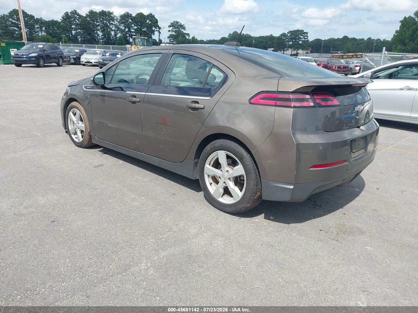 Vin: 1g1rc6e45fu109447, lot: 46179751, chevrolet volt 20153