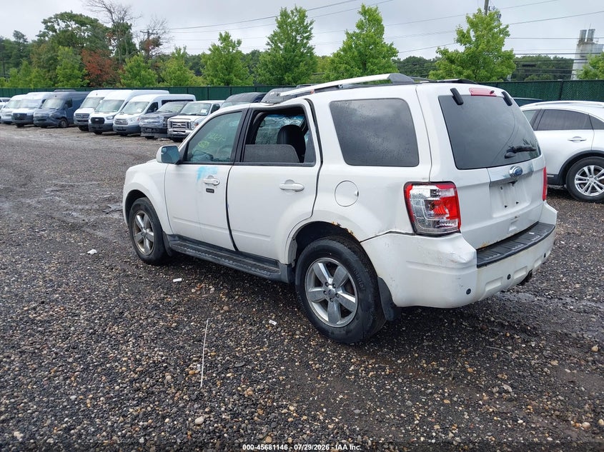 Vin: 1fmcu9eg0cka70856, lot: 46179755, ford escape limited 20123