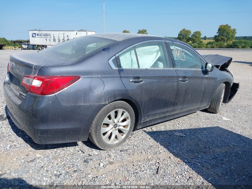 Vin: 4s3bnab64h3006086, lot: 46179772, subaru legacy 2.5i 20174