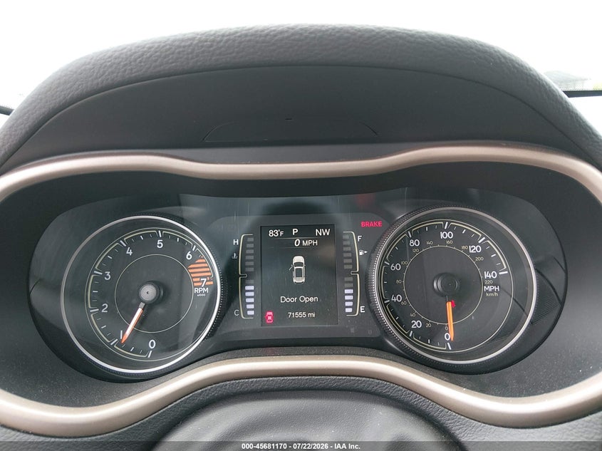 2018 JEEP CHEROKEE auction photo 7