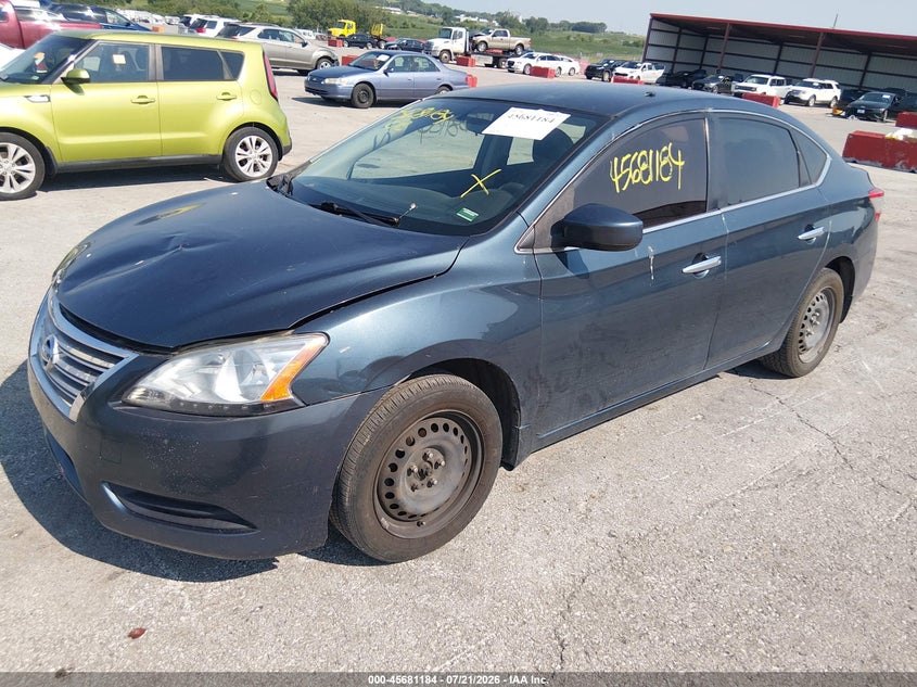 2014 NISSAN SENTRA auction photo 2