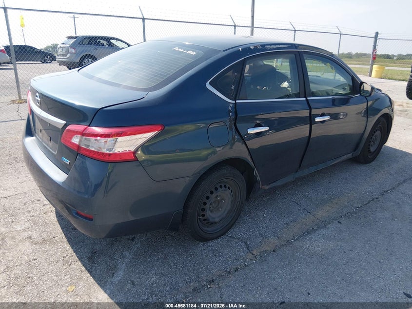 2014 NISSAN SENTRA auction photo 4