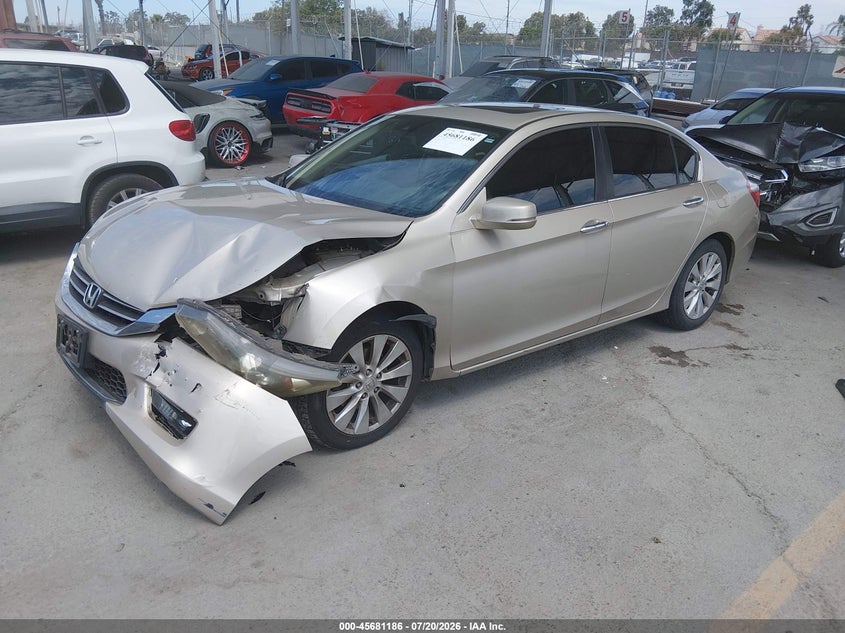 2014 Honda Accord, Left Front, IAAI, VIN 1HGCR2F8XEA114490 — photo 2