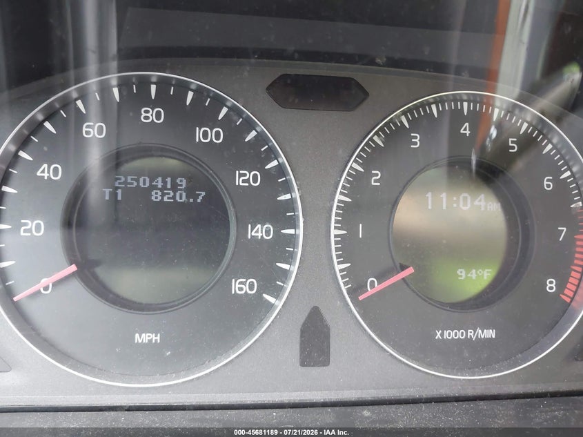 2007 Volvo S80 3.2 VIN: YV1AS982471045787 Lot: 45681189