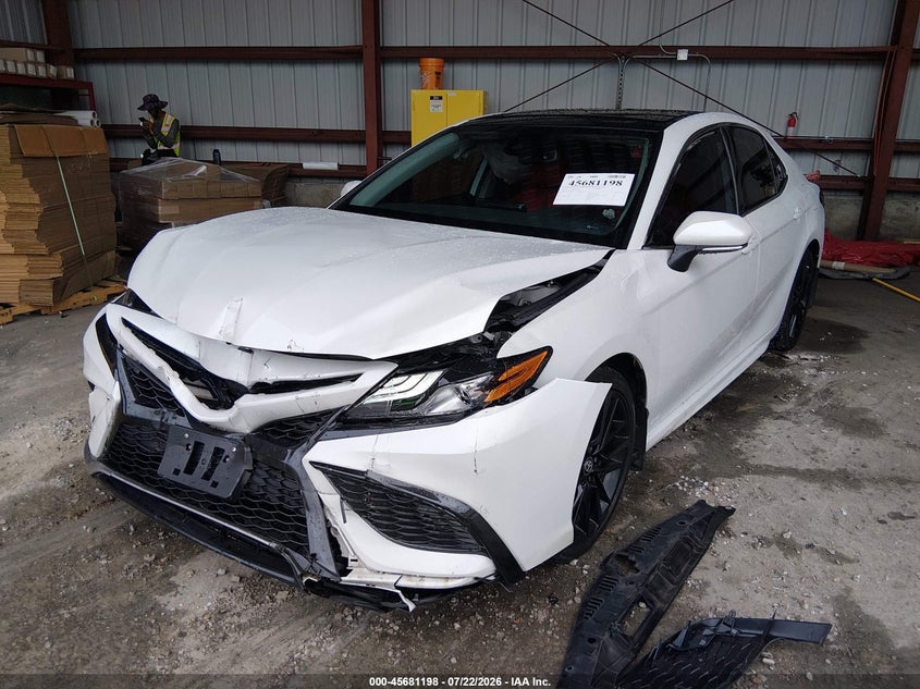 2023 Toyota Camry Xse Awd, Front End, IAAI, VIN 4T1K61BK6PU095738 — photo 2