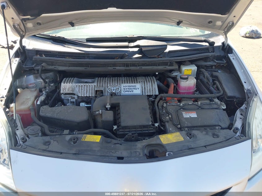2014 Toyota Prius Two VIN: JTDKN3DU5E1820049 Lot: 45681237
