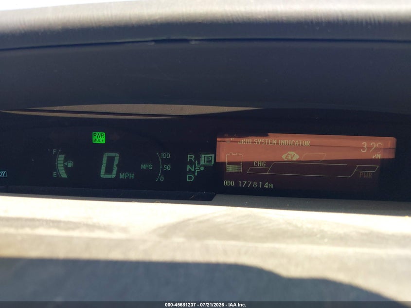 2014 Toyota Prius Two VIN: JTDKN3DU5E1820049 Lot: 45681237
