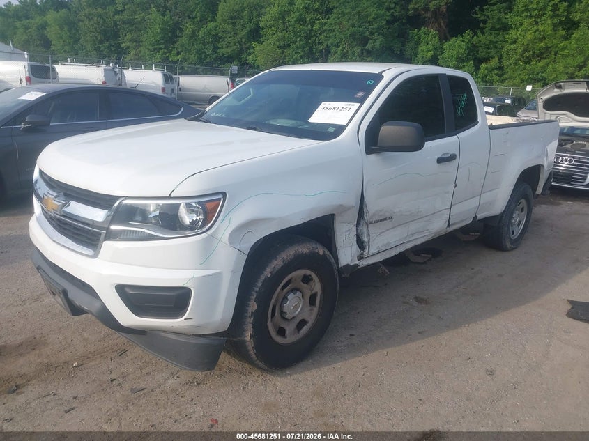 Vin: 1gchsbea6l1109555, lot: 46179860, chevrolet colorado 2wd  long box wt 20202