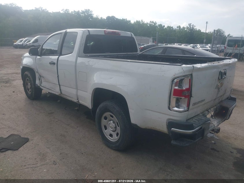 Vin: 1gchsbea6l1109555, lot: 46179860, chevrolet colorado 2wd  long box wt 20203