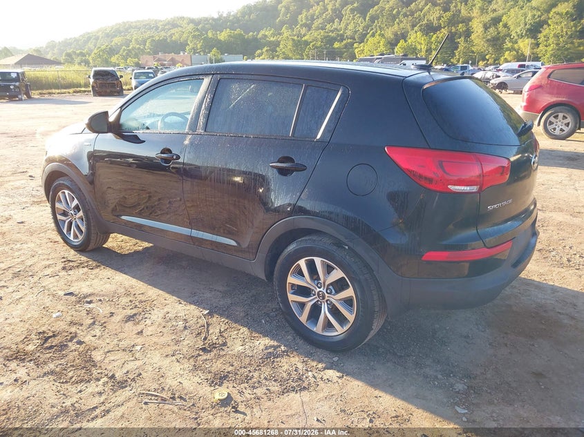 Vin: kndpbcacxg7855857, lot: 46179877, kia sportage lx 20163