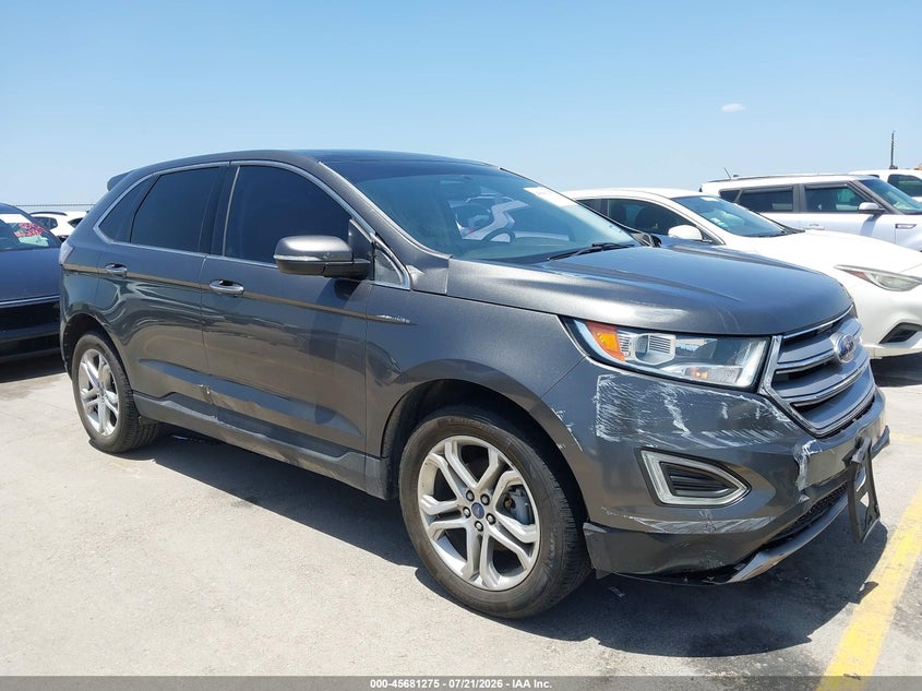 2018 Ford Edge Titanium VIN: 2FMPK3K92JBB74377 Lot: 45681275