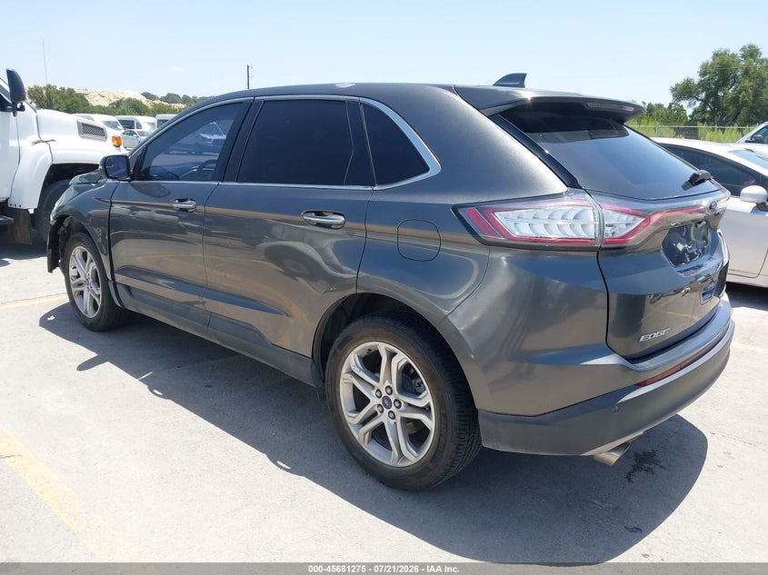 2018 Ford Edge Titanium VIN: 2FMPK3K92JBB74377 Lot: 45681275