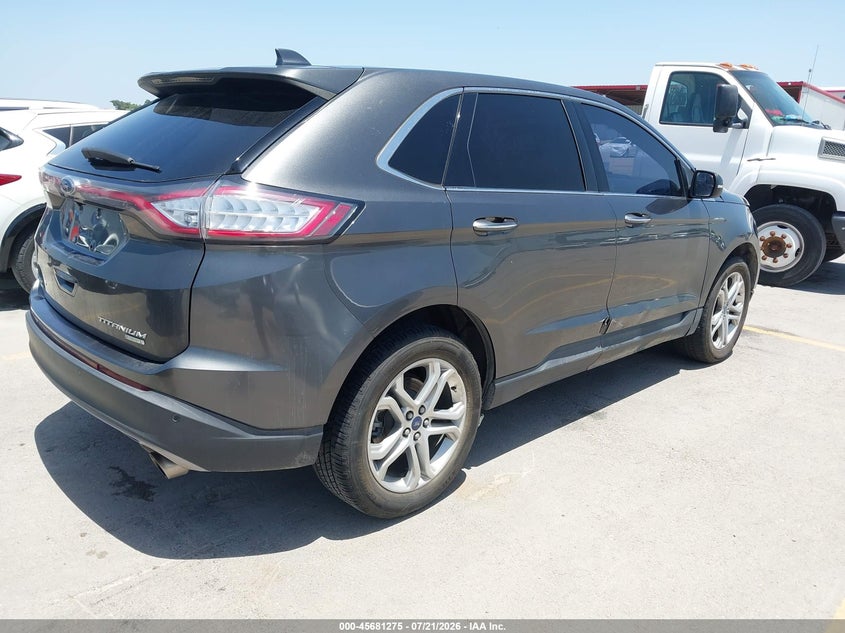 2018 Ford Edge Titanium VIN: 2FMPK3K92JBB74377 Lot: 45681275