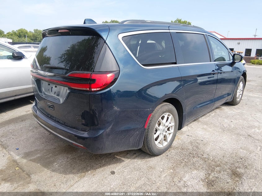 Vin: 2c4rc1bg5nr185853, lot: 46179890, chrysler pacifica touring l 20224