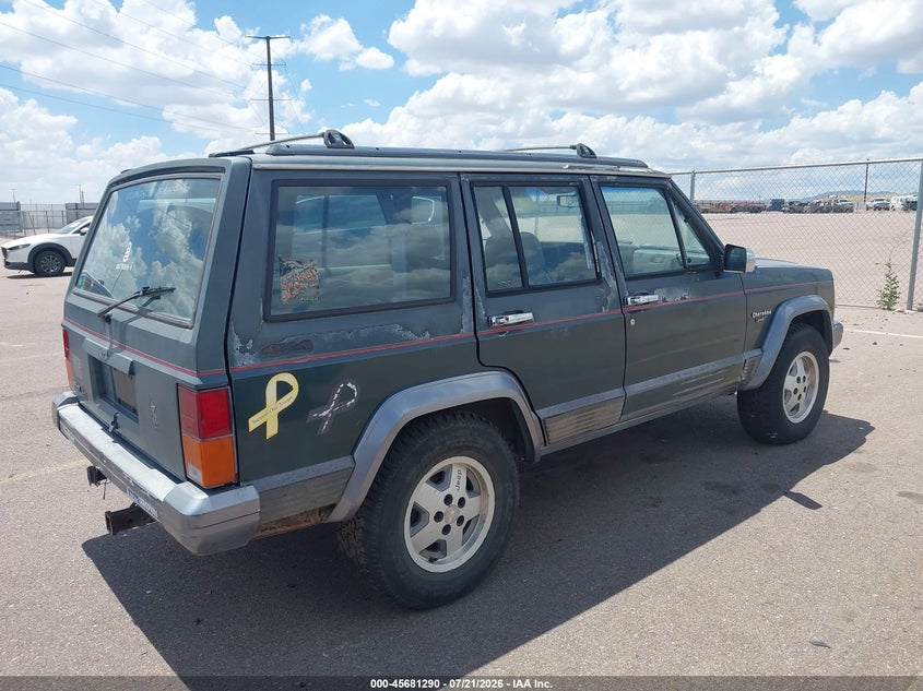 1991 JEEP CHEROKEE auction photo 4